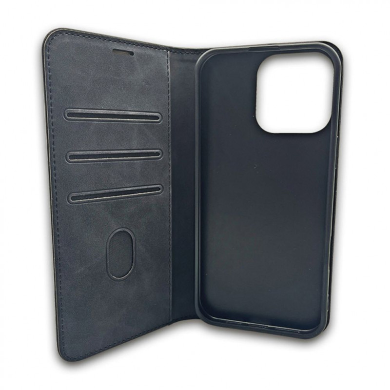 TFO Smart Suede -suojakuori iPhone 17 Pro Max 6,9 / iPhone 18 Pro Max 6,9 -puhelimille, musta