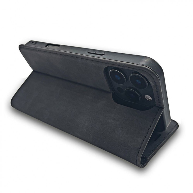 TFO Smart Suede -suojakuori iPhone 17 Pro Max 6,9 / iPhone 18 Pro Max 6,9 -puhelimille, musta