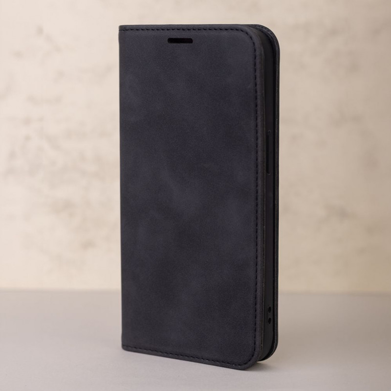 TFO Smart Suede -suojakuori iPhone 17 Pro Max 6,9 / iPhone 18 Pro Max 6,9 -puhelimille, musta