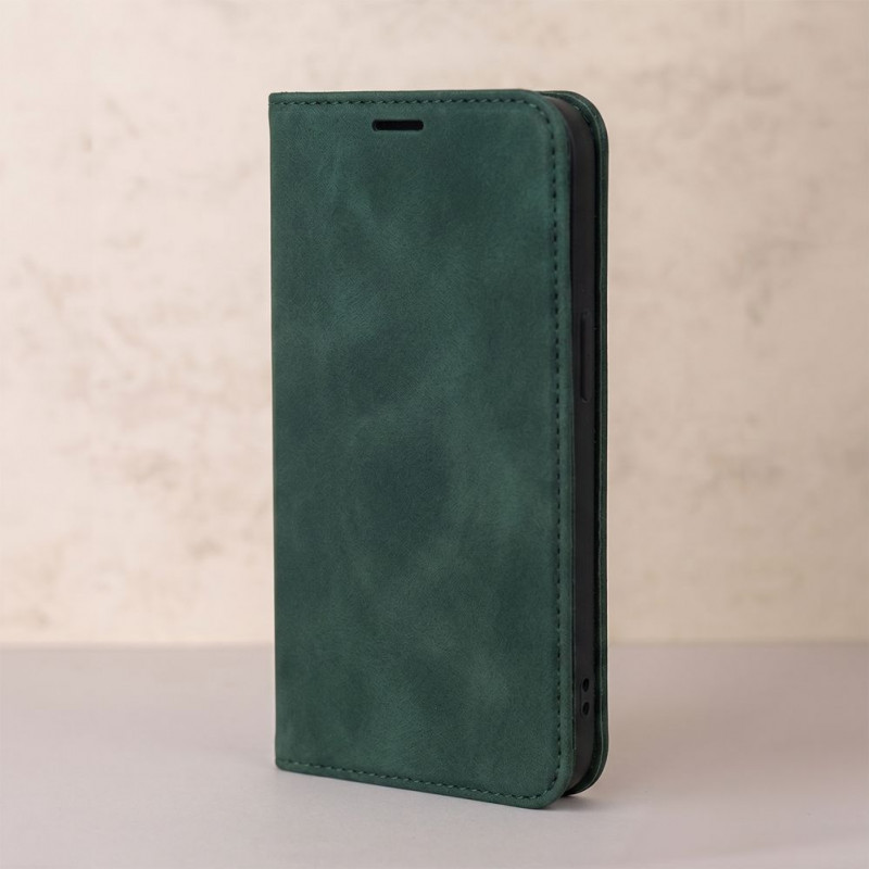 TFO Smart Suede -suojakuori iPhone 17 Pro Max 6,9 / iPhone 18 Pro Max 6,9 -puhelimille, vihreä