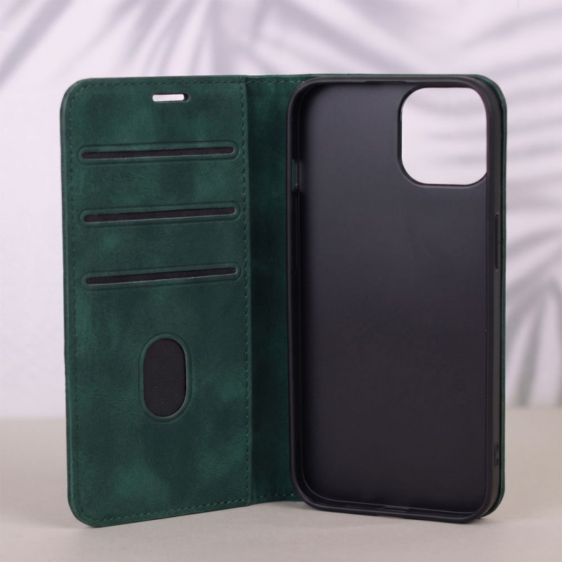 TFO Smart Suede -suojakuori iPhone 17 Pro Max 6,9 / iPhone 18 Pro Max 6,9 -puhelimille, vihreä