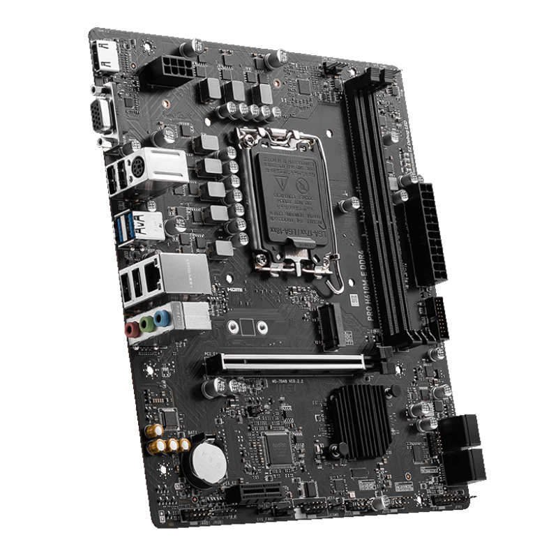 PCBuilder HOME MASTER pöytätietokone, Intel i5-12400, 16 Gt DDR4, 480 Gt M.2 NVMe SSD, Windows 11