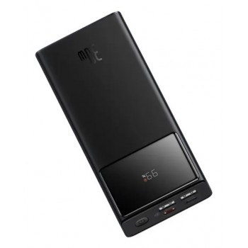 Baseus Star-Lord varavirtalähde, 20000 mAh, 30 W, näytöllä ja kaapelilla, musta