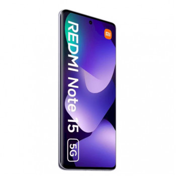 Xiaomi Redmi Note 15 5G älypuhelin, Dual SIM, 12 Gt + 512 Gt, usvanvioletti