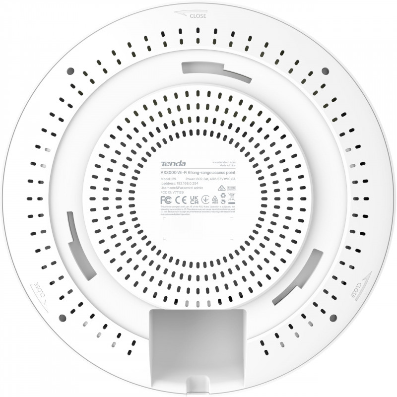 Tenda i29 Wi-Fi 6 -tukiasema AX3000, PoE