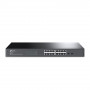 TP-Link JetStream TL-SG2218 hallittava L2/L2+ Gigabit Ethernet -verkkokytkin, 1U, musta