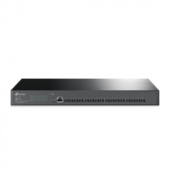 TP-Link JetStream TL-SX3016F hallittava L2+/L3-verkkokytkin, musta