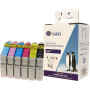 G&G mustepatruuna Epson T0807 C13T080740, säästöpakkaus