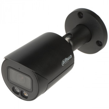 Dahua IPC-HFW2649S-S-IL-0280B-BLACK IP-kamera, Smart Dual Light, WizSense, 6 Mpx, 2,8 mm, musta
