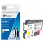 G&G mustekasetti Brother 424 LC-424Y -laitteelle, keltainen, yhteensopiva