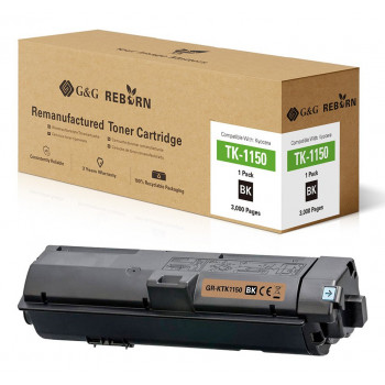 G&G uudelleenvalmistettu väriainekasetti Kyocera TK-1150, yhteensopiva