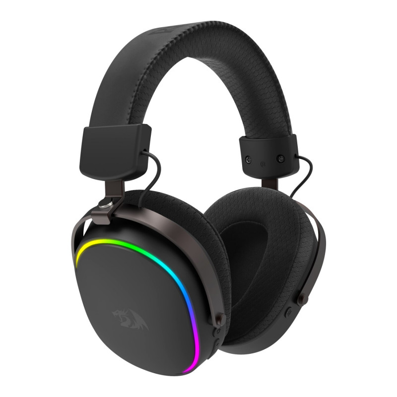 Redragon FURY WRS H831 langaton korvia ympäröivä pelikuulokemikrofoni, musta