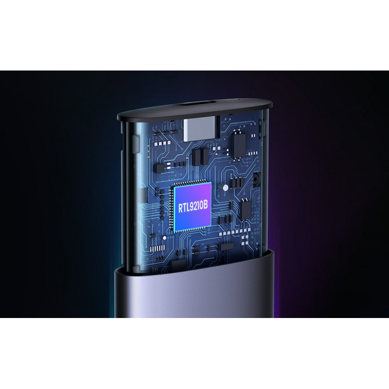 Ugreen CM400 90264 M.2 SSD -kotelo, USB 3.2 Gen 2, harmaa