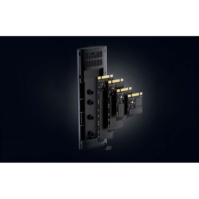 Ugreen CM400 90264 M.2 SSD -kotelo, USB 3.2 Gen 2, harmaa