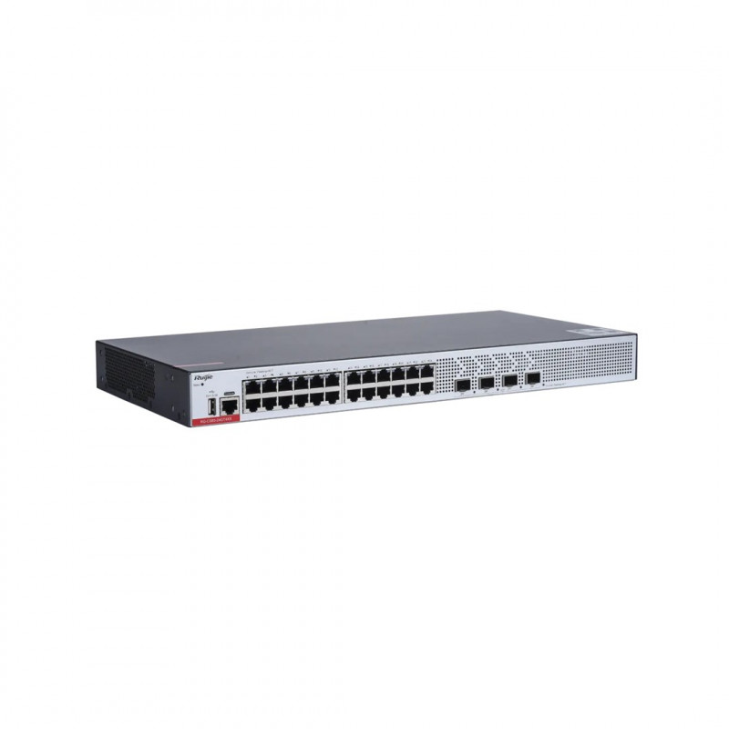 Ruijie RG-CS83-24GT4XS kytkin, 24 porttia + 4x SFP+