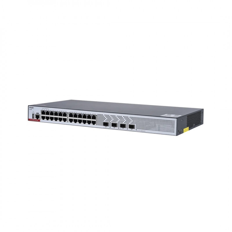 Ruijie RG-CS83-24GT4XS kytkin, 24 porttia + 4x SFP+