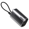 SHARGE Flow 3 varavirtapankki, 10 000 mAh, 45 W PD, USB-C-kaapeli, musta