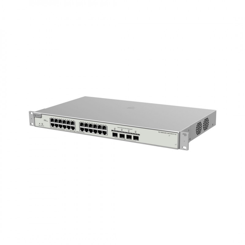 Reyee RG-NBS5200-24GT4XS-P-V2 hallittava PoE-kytkin, 24 porttia + 4x SFP+