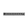 Reyee RG-ES211GS-P PoE-verkkokytkin, 8 porttia + 2x uplink + 1x SFP