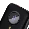 Dudao DDA344 varavirtalähde 10 000 mAh, PD 22,5 W, sisäänrakennetulla kaapelilla, musta