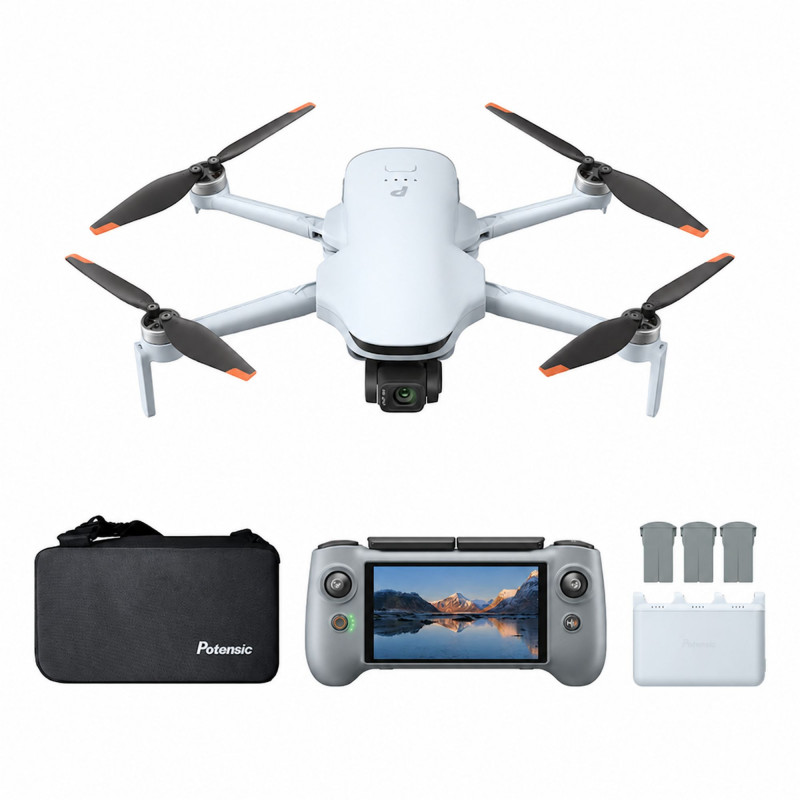 Potensic Atom 3 Fly More Combo -drooni ja RC PTD 2 -ohjain