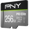PNY PRO Elite P-SDU256V31100PRO-GE microSDXC-muistikortti, 256 GB, UHS-I U3, A1, V30, SD-sovittimella