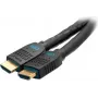 C2G C2G10379 Performance Series aktiivinen High Speed HDMI -kaapeli, 3,7 m, 4K 60 Hz, erittäin joustava, seinäasennukseen, CMG-luokka