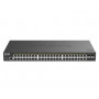 D-Link DGS-1250-52XP L3 älykäs PoE-kytkin, 48 x 10/100/1000
