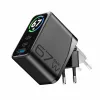 Cellularline TFT Multiport Charger 67 W pikalaturi, GaN, 2 x USB-C, 1 x USB-A