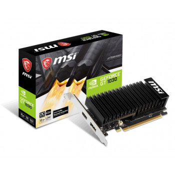 MSI GeForce GT 1030 2GHD4 LP OC näytönohjain, 2 Gt DDR4