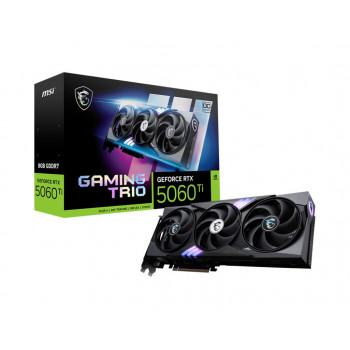 MSI GeForce RTX 5060 Ti Gaming Trio OC näytönohjain, 8 Gt GDDR7, DLSS 4