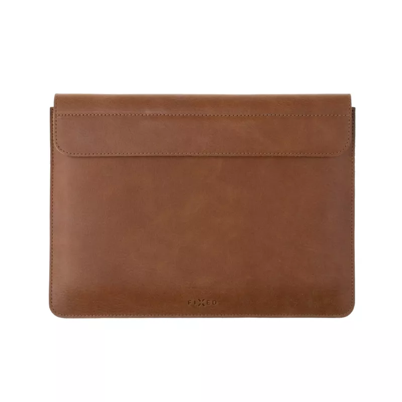 FIXED Oxford FIXOX2-PRO16-BRW suojakotelo Apple MacBook Pro 16 -kannettavalle (2019 ja uudemmat), ruskea