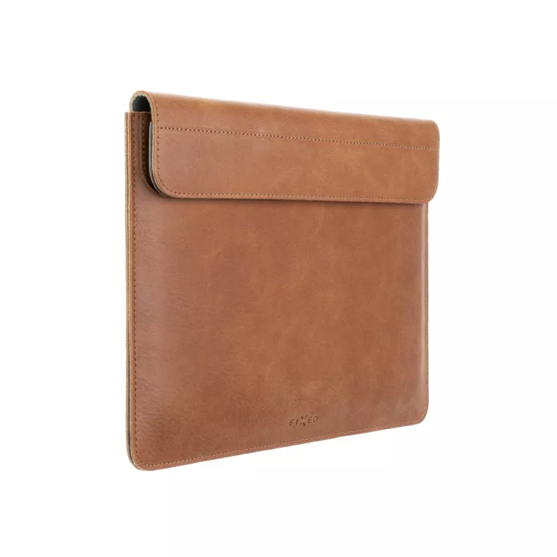 FIXED Oxford FIXOX2-PRO16-BRW suojakotelo Apple MacBook Pro 16 -kannettavalle (2019 ja uudemmat), ruskea