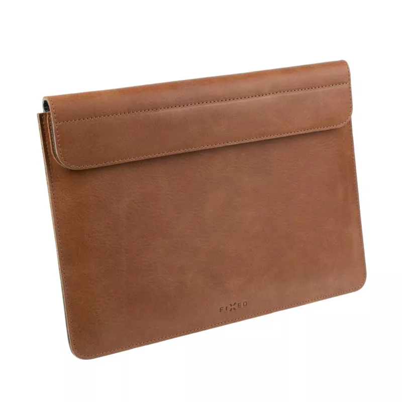FIXED Oxford FIXOX2-PRO16-BRW suojakotelo Apple MacBook Pro 16 -kannettavalle (2019 ja uudemmat), ruskea