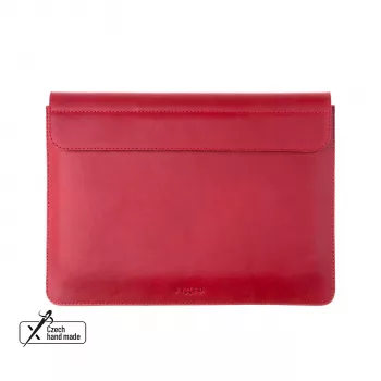 FIXED Oxford FIXOX2-PRO14-RD nahkainen suojakotelo Apple MacBook Pro 14 -kannettavalle (2021/2023/2024), punainen