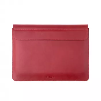 FIXED Oxford FIXOX2-PRO14-RD nahkainen suojakotelo Apple MacBook Pro 14 -kannettavalle (2021/2023/2024), punainen