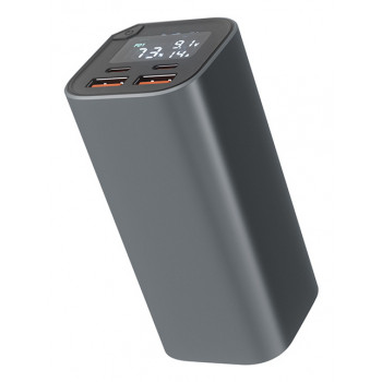 Epico Alu PD 100W virtapankki, 20000 mAh, harmaa