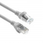 ACT FC1005 erittäin joustava kytkentäkaapeli, U/UTP CAT6A, TPE, takertumaton RJ45, 5 m, harmaa