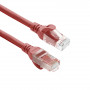 ACT FC1502 U/UTP CAT6A erittäin joustava kytkentäkaapeli, TPE, salpasuojattu, RJ45, 2 m, punainen