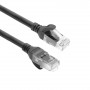 ACT FC1902 CAT6A U/UTP erittäin joustava kytkentäkaapeli, 2 m, TPE, takertumattomat RJ45, musta