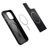 Spigen Mag Armor SPN1735BLK suojakuori Apple iPhone 13 Pro -puhelimelle, MagSafe, mattamusta