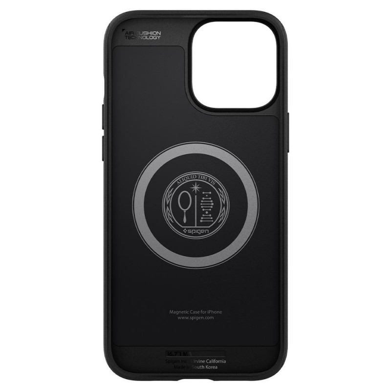 Spigen Mag Armor SPN1735BLK suojakuori Apple iPhone 13 Pro -puhelimelle, MagSafe, mattamusta