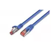 Wirewin Cat6 S/FTP RJ45 -patch-kaapeli, LSZH, elinikäinen takuu, sininen (PKW-PIMF-KAT6 15.0 BL)