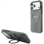 Mercedes AMG00127 AMG IML Double Layer Urban Line MagSafe-kotelo rengasjalustalla iPhone 18 Pro Max / 17 Pro Max -puhelimille, harmaa