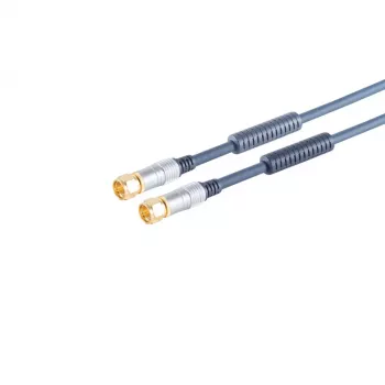 Home-Cinema 80095MHQ Professional SAT-kaapeli, 5 m, F-liitin–F-liitin, RG59U