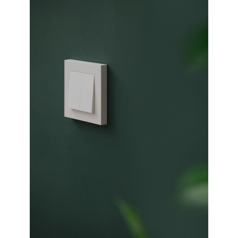 Osram SMART+ MATTER älykäs seinäkytkin, 2 kanavaa, valkoinen