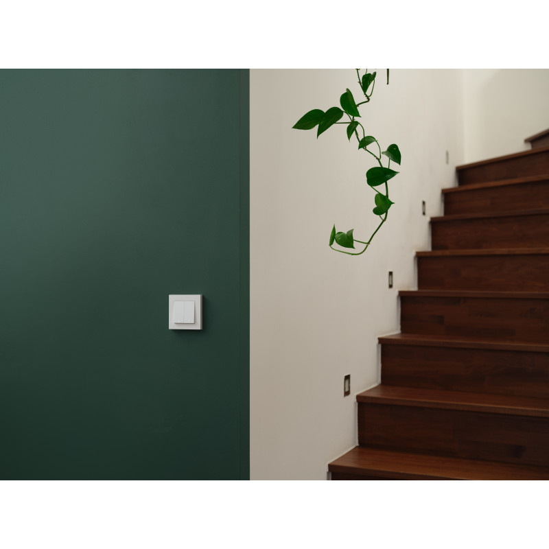 Osram SMART+ MATTER älykäs seinäkytkin, 2 kanavaa, valkoinen