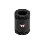 Thermaltake Pacific SF jatkoliitin naaras–naaras, 30 mm, mattamusta