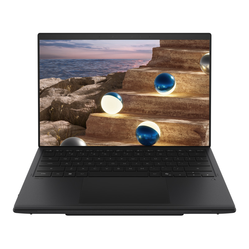 Asus Zenbook Duo UX8407AA-SN094X 14 tuuman kannettava tietokone, OLED-kosketusnäyttö, Intel Core Ultra 9 378H, 32 GB LPDDR5X, 2000 GB SSD, Windows 11 Home, Moher Gray
