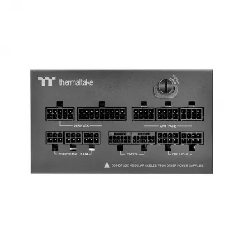 Thermaltake Dockpower FI 1200W tietokoneen virtalähde, 80 PLUS Gold, ATX 3.1, musta